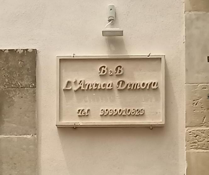 B&B L'Antica Dimora ...E Dei Mestieri Otranto Zewnętrze zdjęcie